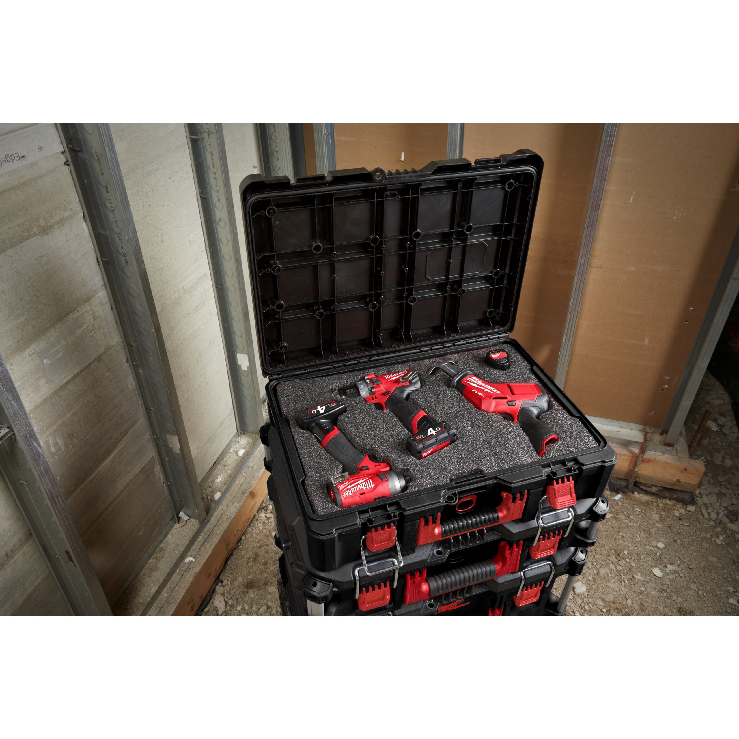 Universal-Schaumstoffeinlage Adapter für HD Box Milwaukee Packout Koffer